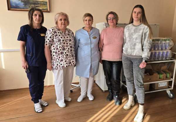 Пациентки отделения сестринского ухода Могилевской больницы №1 принимали поздравления с Днем женщин