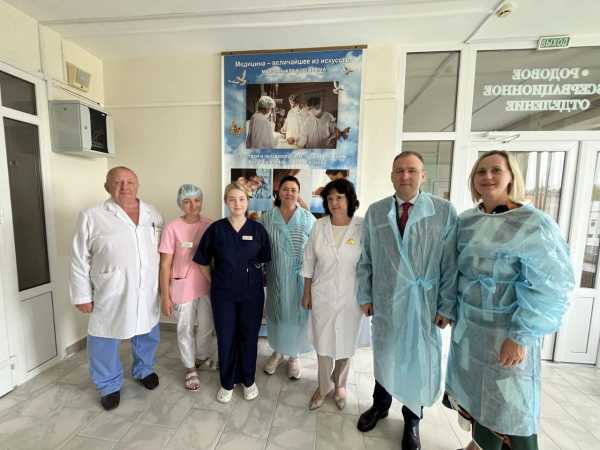 Встреча с молодыми специалистаит и врачами-интернами